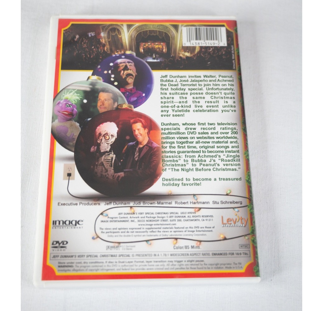 Jeff Dunham Very Special Christmas Special DVD Funny Holiday Excellent Comedy - Picture 2 of 3
